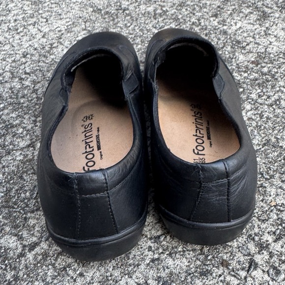Birkenstock Footprints Black Leather Loafer EU 41 (US W 10-10.5, M 8-8.5)Comfort - Picture 5 of 10